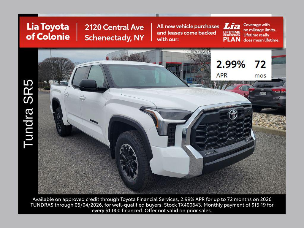 New 2026 Toyota Tundra SR5