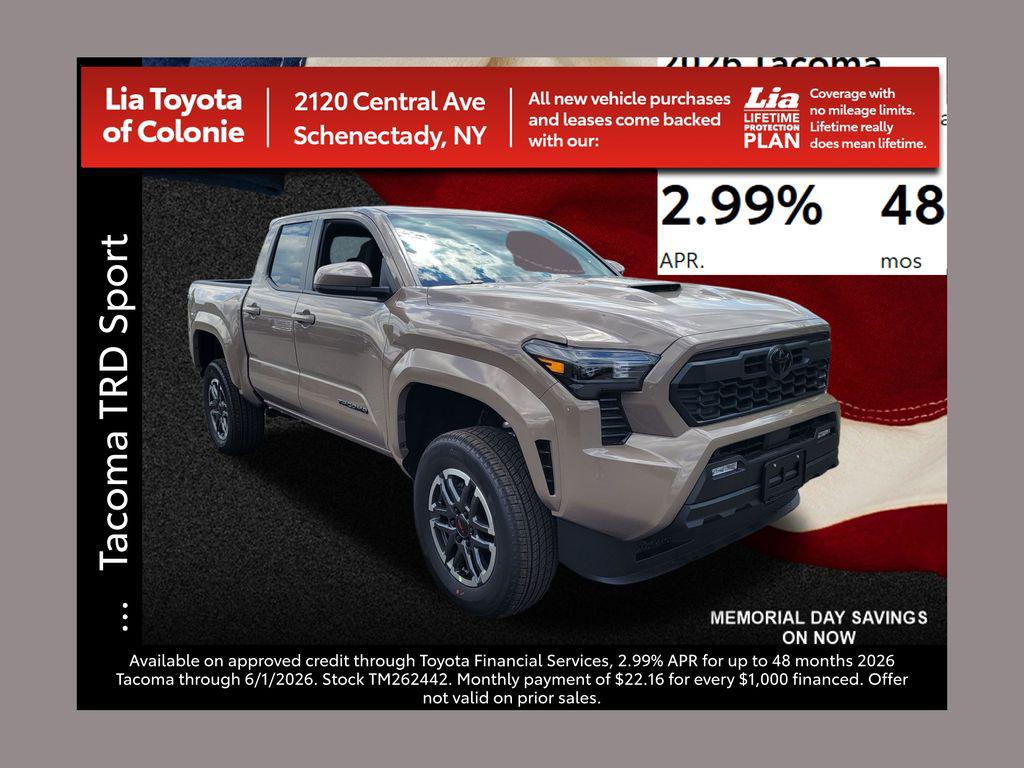 New 2026 Toyota Tacoma TRD Sport