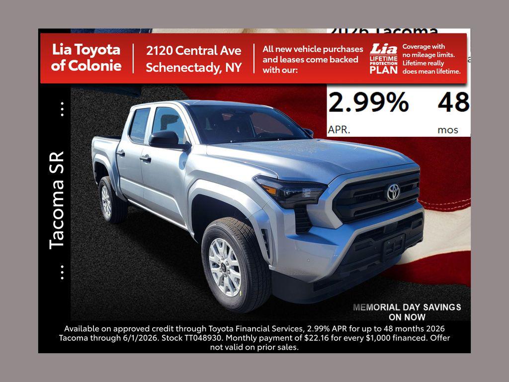 New 2026 Toyota Tacoma SR