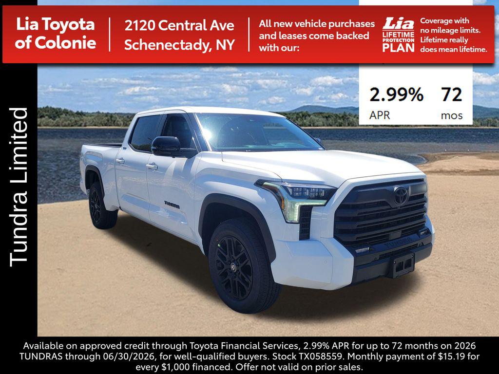 New 2026 Toyota Tundra Limited