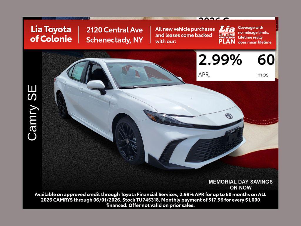 New 2026 Toyota Camry SE