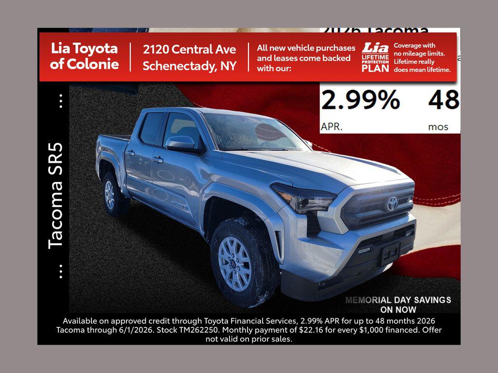 New 2026 Toyota Tacoma SR5