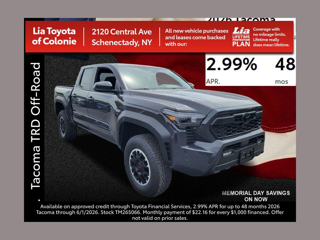 New 2026 Toyota Tacoma TRD Off Road