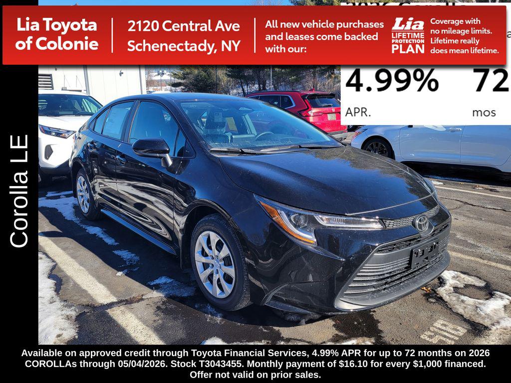 New 2026 Toyota Corolla LE