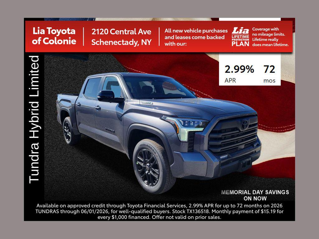 New 2026 Toyota Tundra Hybrid Limited