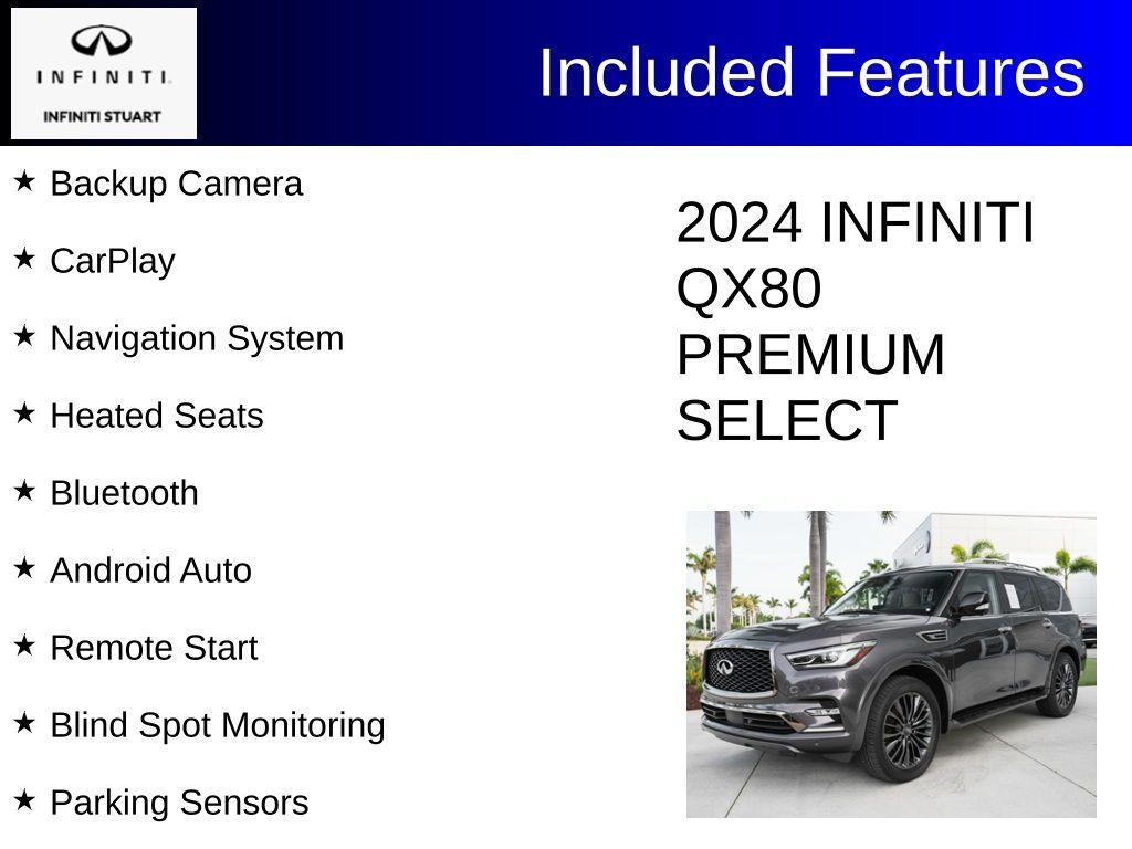 2024 Infiniti QX80 PREMIUM SELECT 照片 3