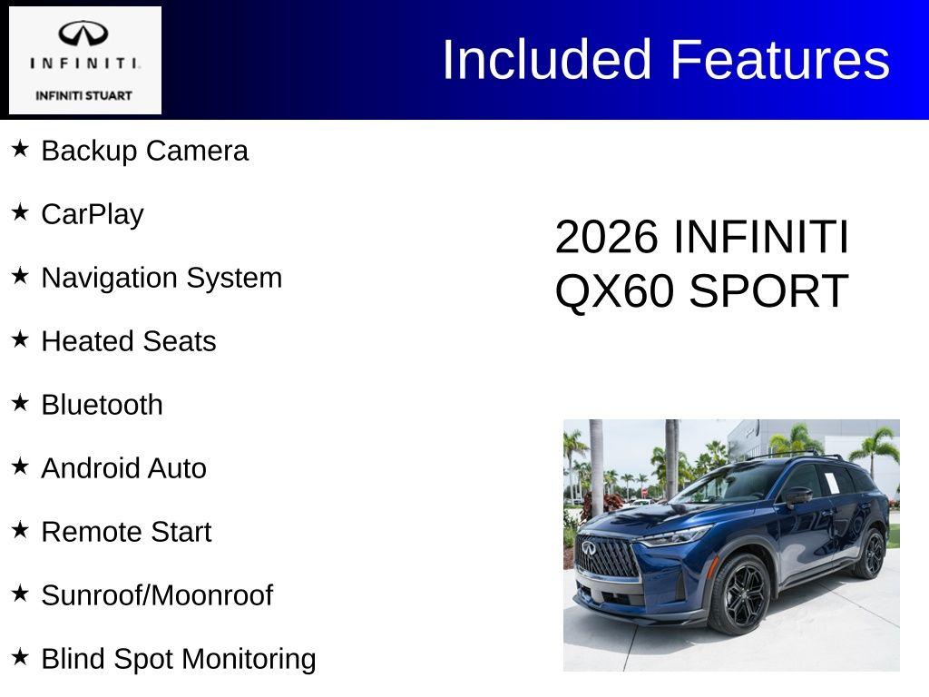 صورة 3 لـ 2026 Infiniti QX60 SPORT