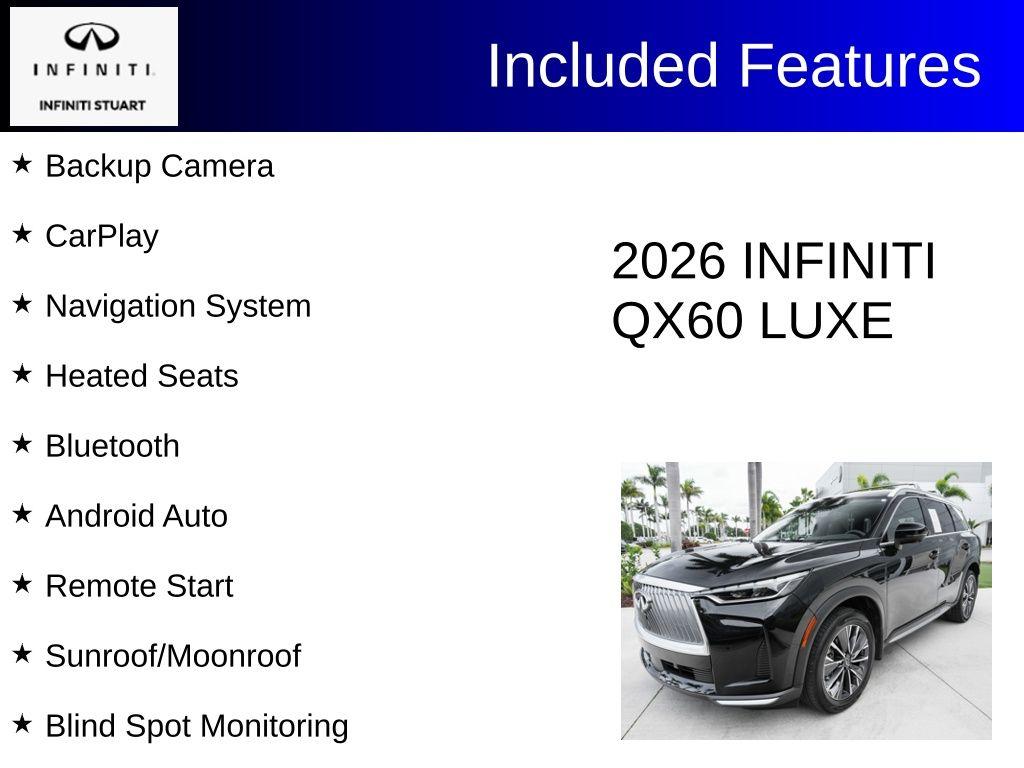 صورة 3 لـ 2026 Infiniti QX60 LUXE
