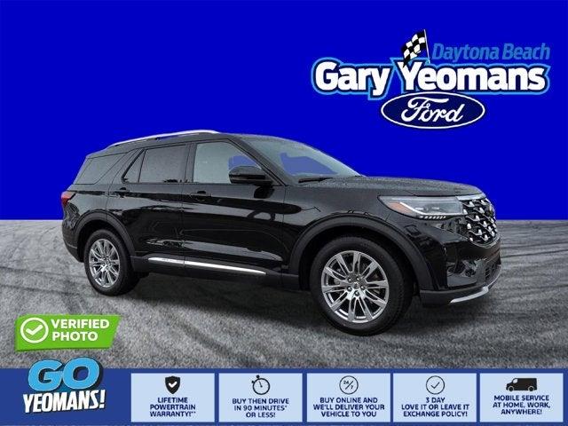 New 2026 Ford Explorer Platinum
