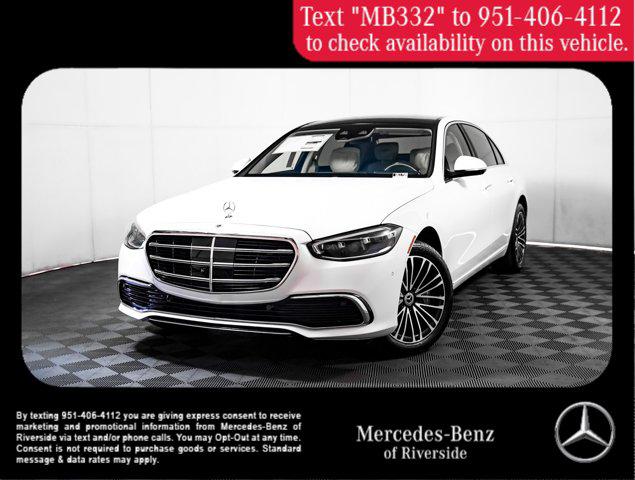 New 2026 Mercedes-Benz S-Class S 580 4MATIC