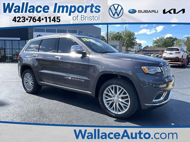 Used 2018 Jeep Grand Cherokee Summit