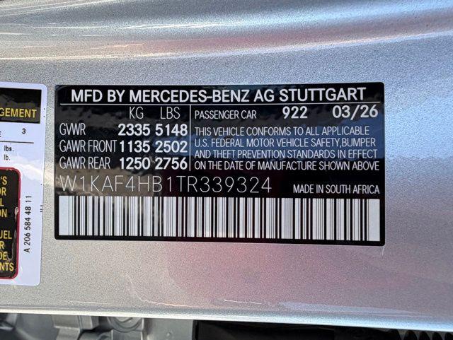 2026 Mercedes-BENZ C-CLASS 照片 9