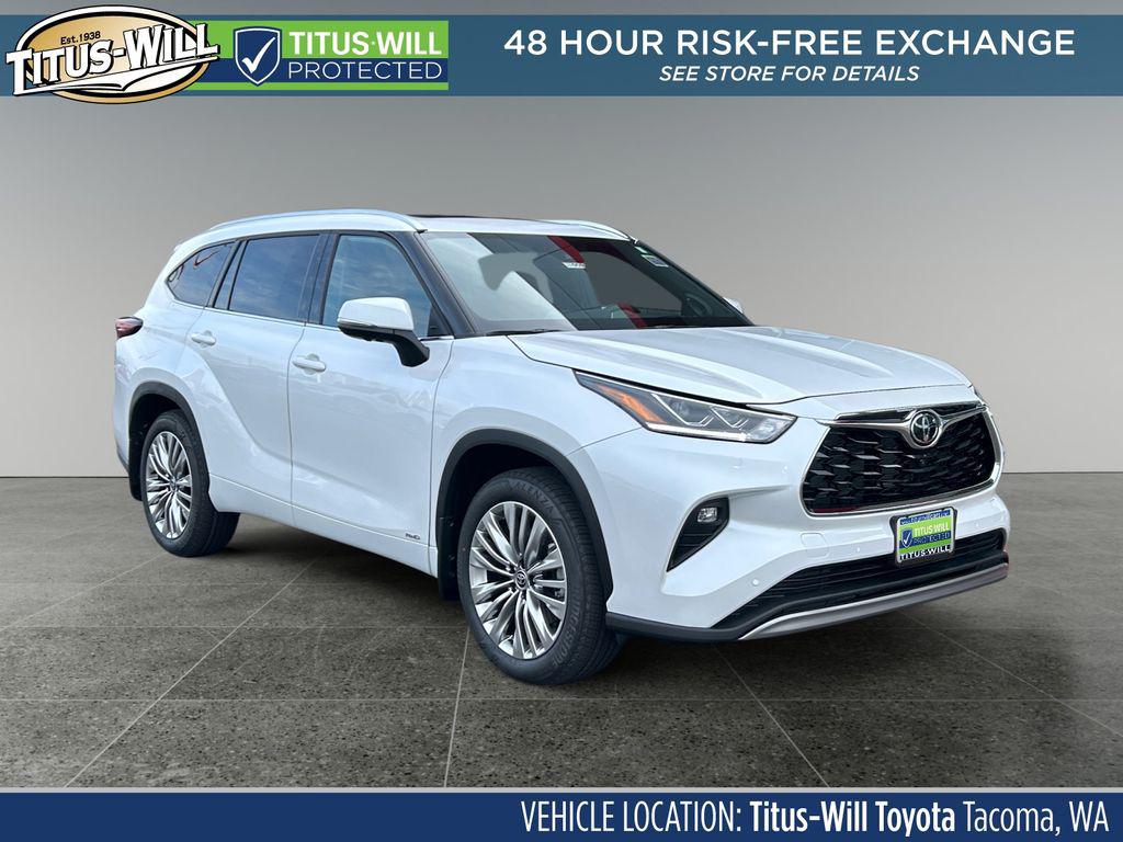 New 2026 Toyota Highlander Hybrid Platinum