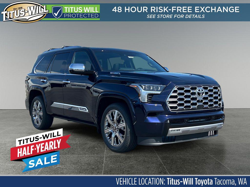 New 2026 Toyota Sequoia Capstone