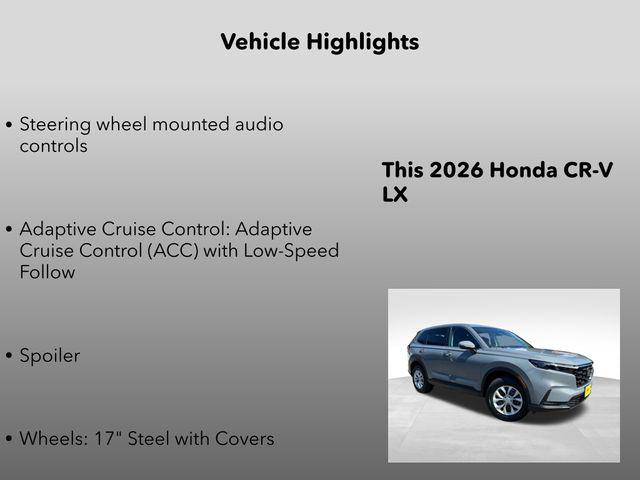 2026 Honda CR-V LX AWD thumbnail 5