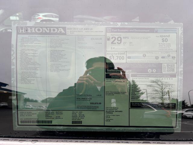 2026 Honda CR-V LX AWD — миниатюра 30