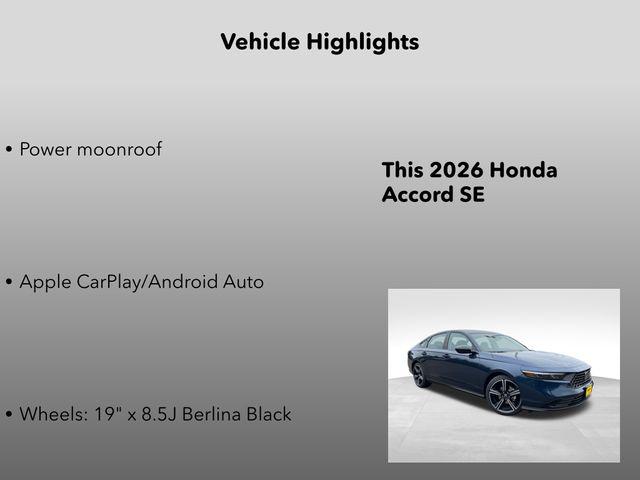 صورة 5 لـ 2026 Honda ACCORD SE