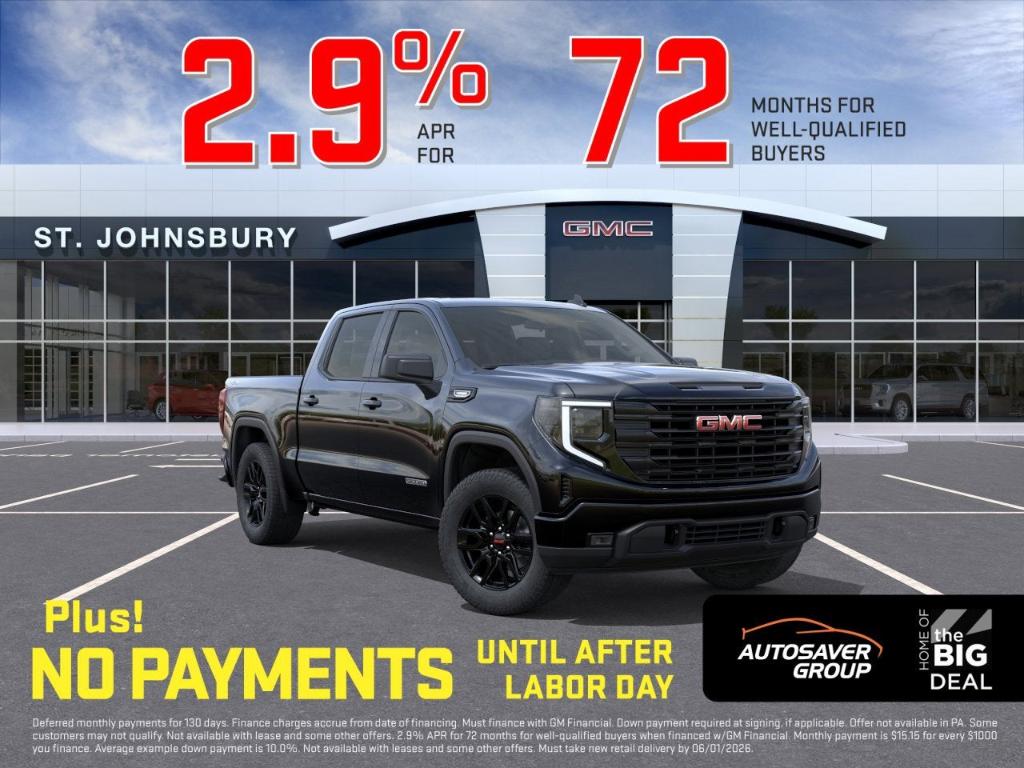 New 2026 GMC Sierra 1500 Elevation