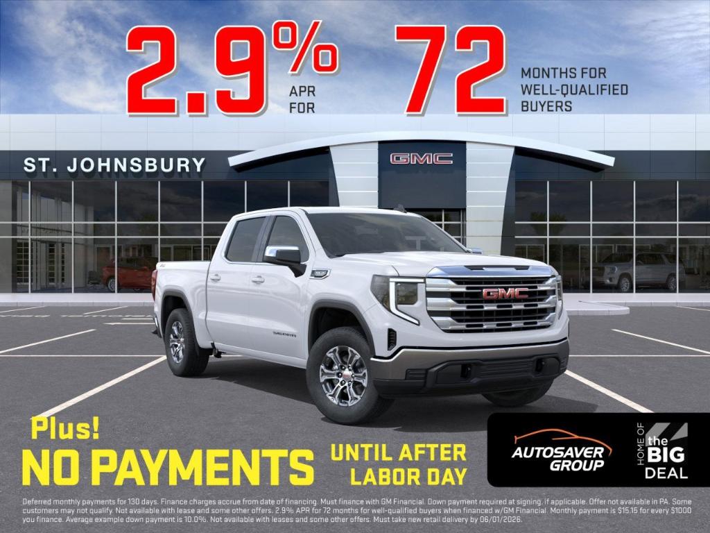 New 2026 GMC Sierra 1500 SLE