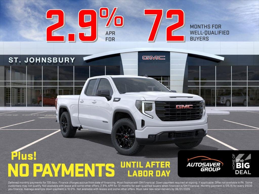 New 2026 GMC Sierra 1500 Elevation