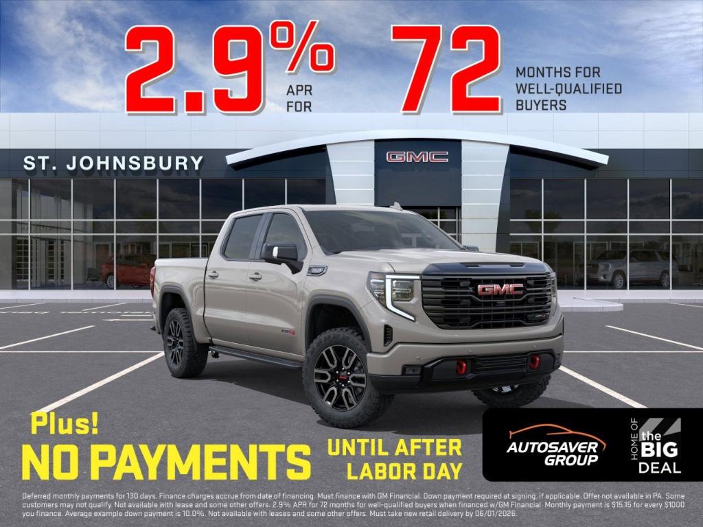 New 2026 GMC Sierra 1500 AT4