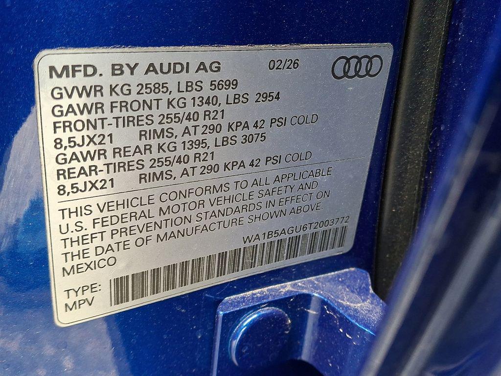 2026 AUDI SQ5 3.0T PREMIUM PLUS — миниатюра 21