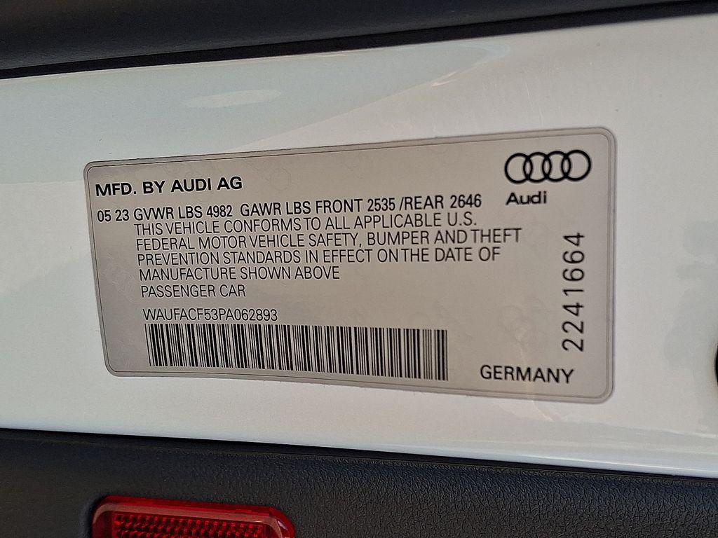 2023 AUDI A5 SPORTBACK 45 S LINE PREMIUM PLUS — миниатюра 29