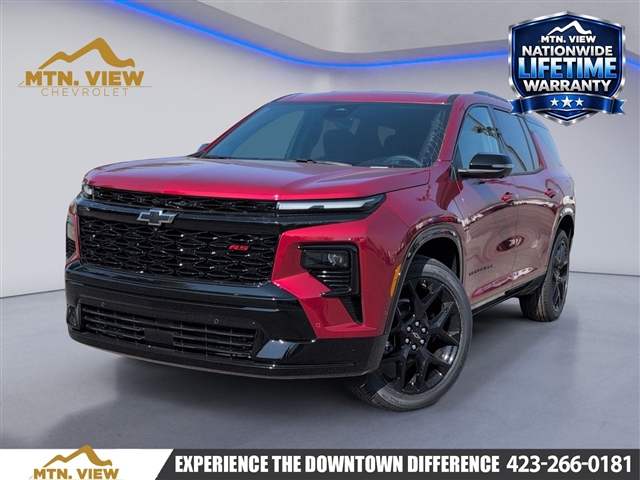 New 2026 Chevrolet Traverse RS