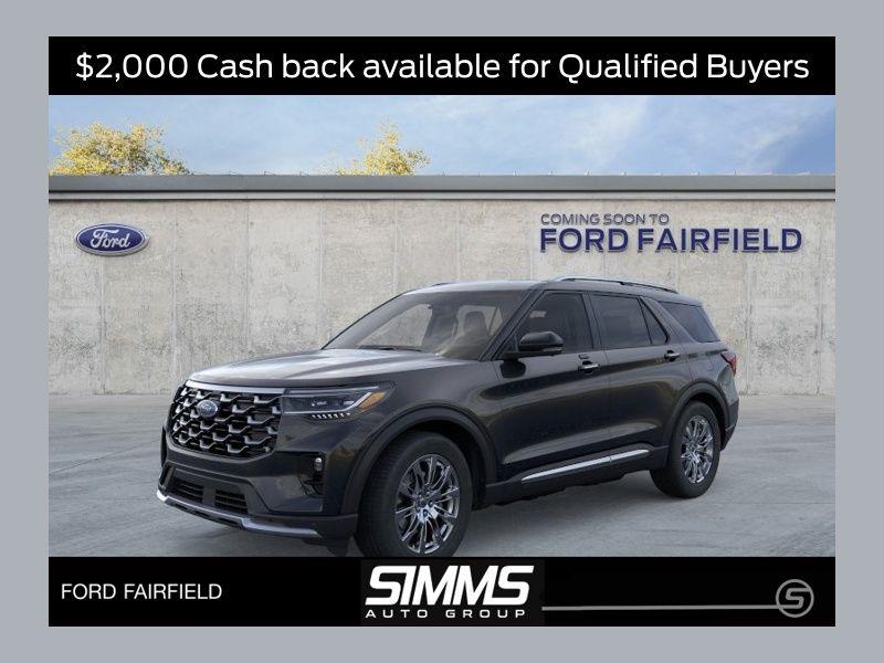 New 2026 Ford Explorer Platinum