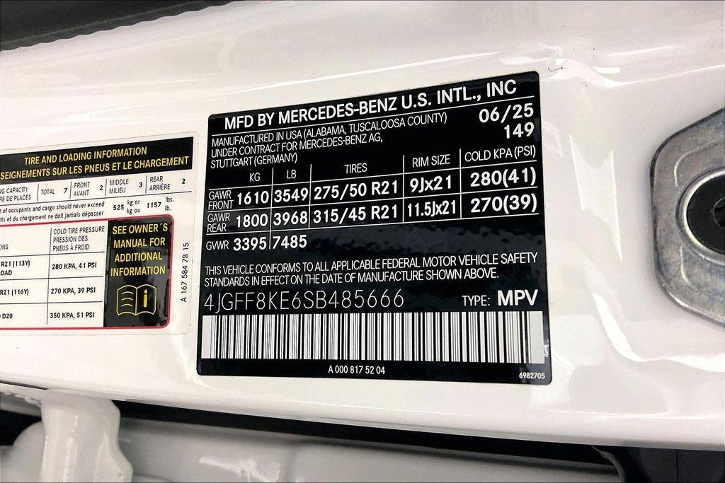 2025 Mercedes-BENZ AMG GLS 63 BASE thumbnail 27