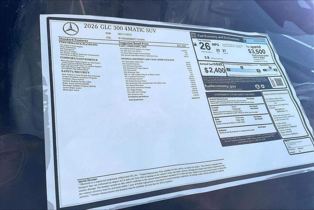 2026 Mercedes-BENZ GLC — миниатюра 12