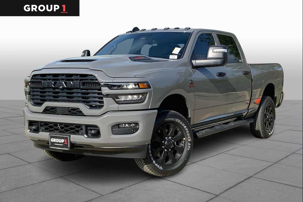 New 2026 RAM 2500 Black Express Crew Cab 4x4 6'4' Box