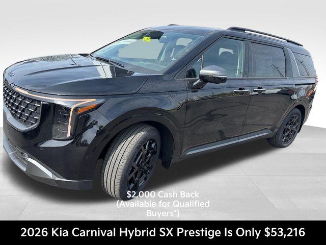 New 2026 Kia Carnival Hybrid SX Prestige