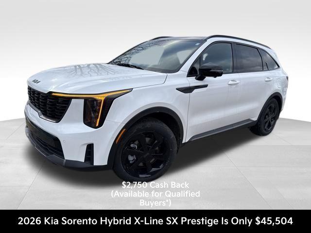 New 2026 Kia Sorento Hybrid X-LINE SX PRESTIGE