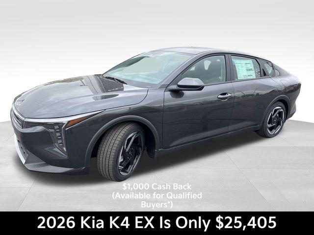 New 2026 Kia K4 EX