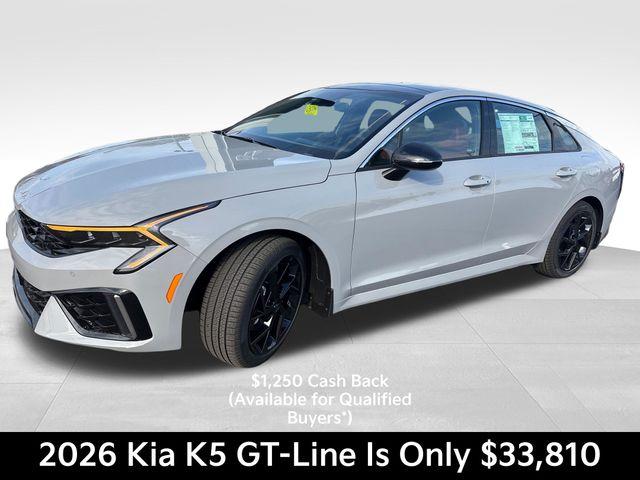 New 2026 Kia K5 GT-Line
