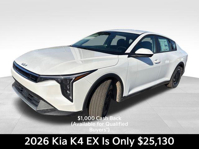 New 2026 Kia K4 EX