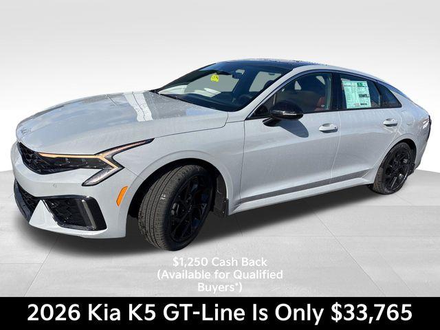 New 2026 Kia K5 GT-Line