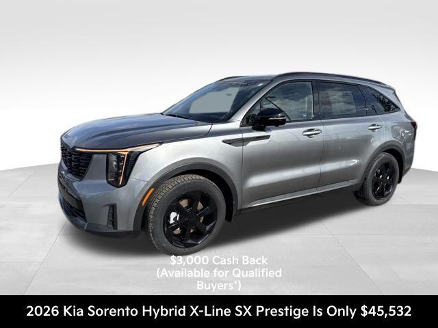 New 2026 Kia Sorento Hybrid X-LINE SX PRESTIGE