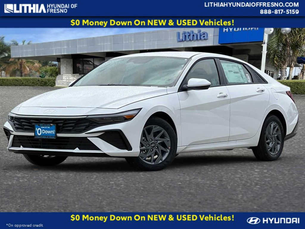 New 2026 Hyundai ELANTRA HEV Blue