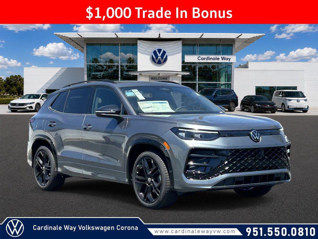 New 2026 Volkswagen Tiguan 2.0T SE R-Line Black