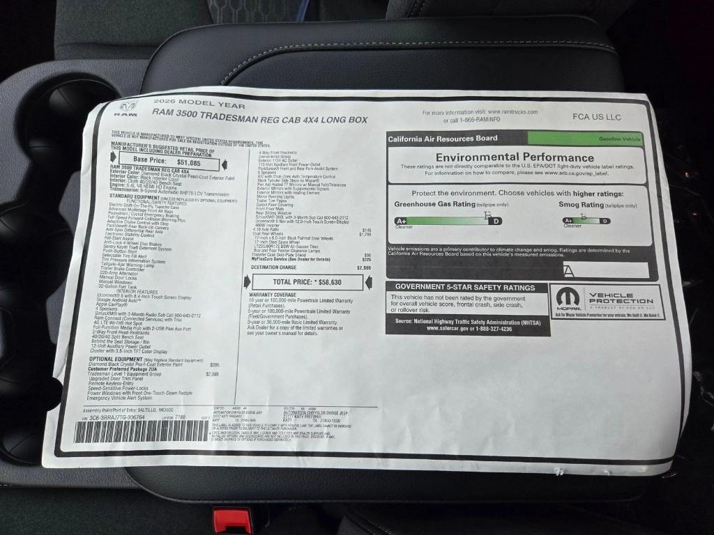 صورة مصغرة 16 لـ 2026 RAM 3500 TRADESMAN