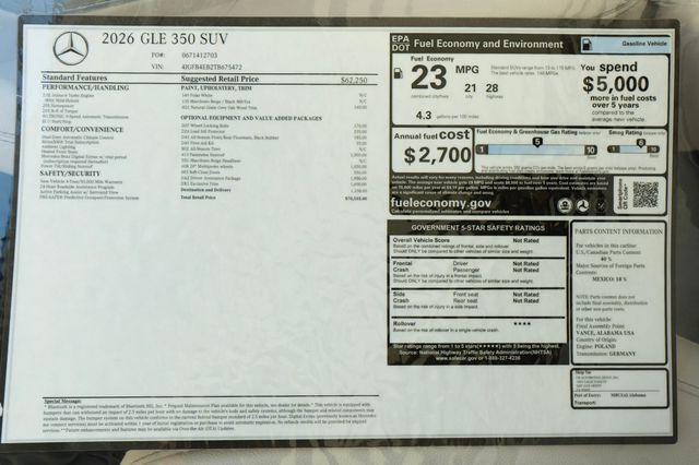 صورة مصغرة 29 لـ 2026 Mercedes-BENZ GLE