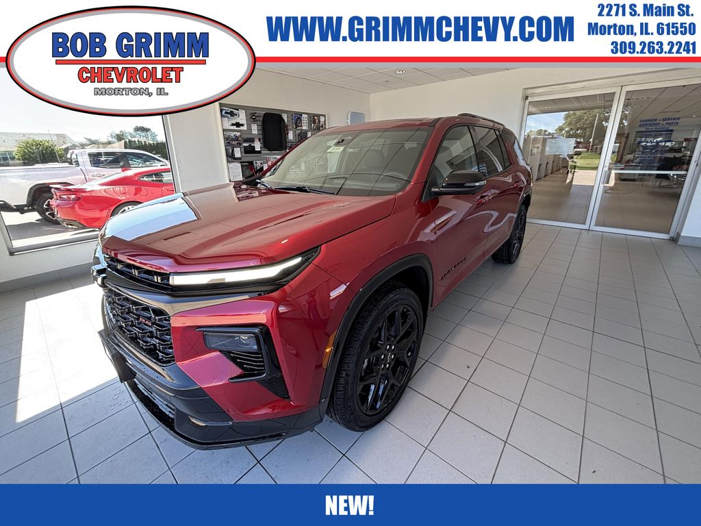 New 2026 Chevrolet Traverse RS