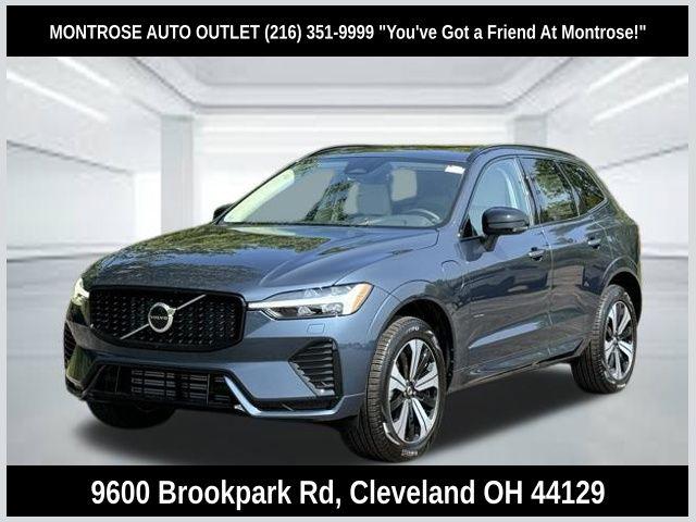 New 2025 Volvo XC60 Plug-In Hybrid Core, T8 AWD Electric/Gasoline, Dark