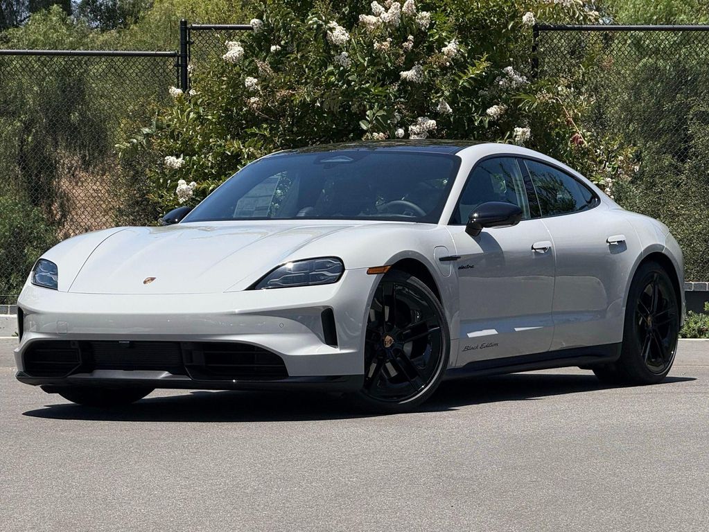 New 2026 Porsche Taycan Black Edition