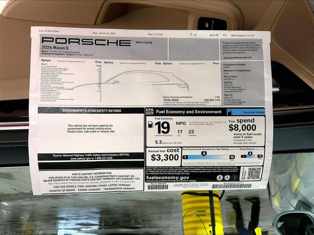 صورة مصغرة 24 لـ 2026 Porsche MACAN