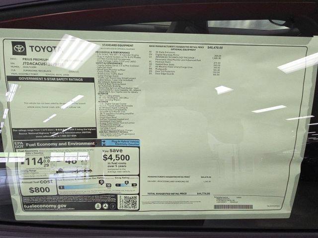 2026 Toyota PRIUS PLUG-IN HYBRID XSE PREMIUM photo 8