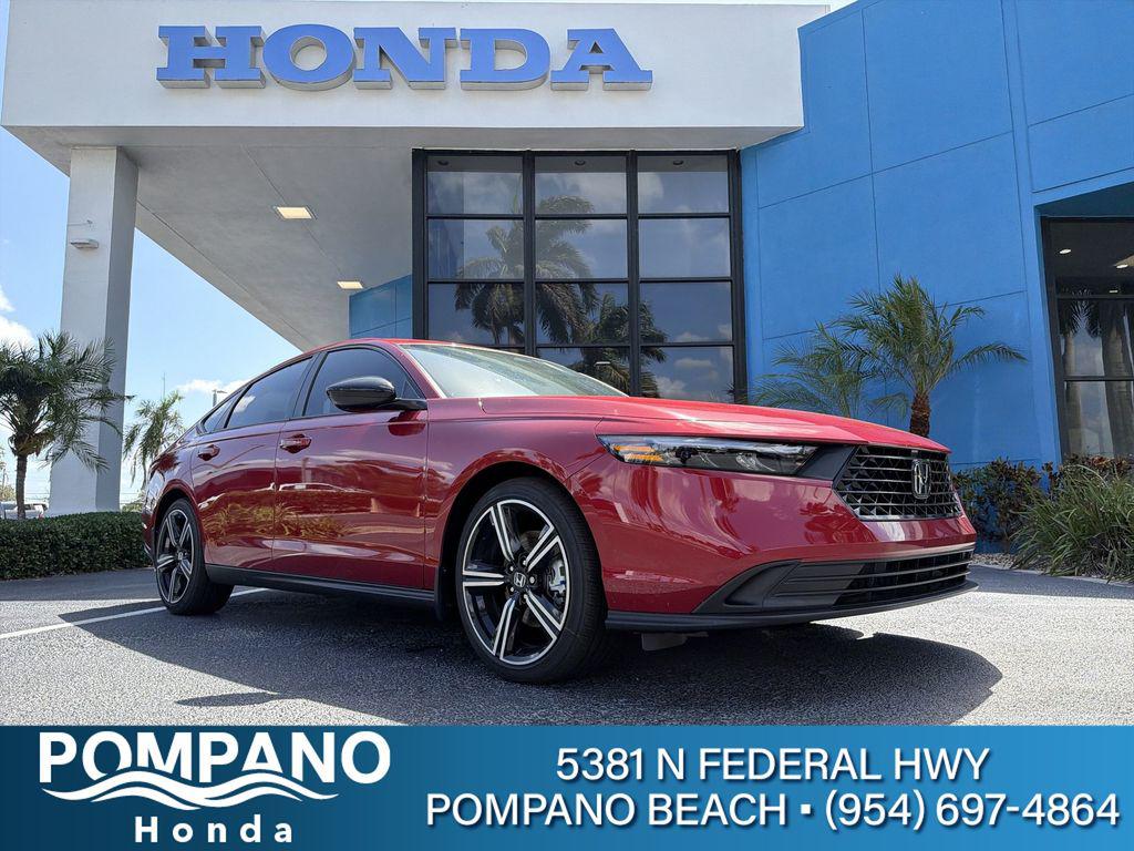 New 2025 Honda Accord Hybrid Sport-L