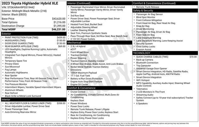TOYOTA HIGHLANDER - 5